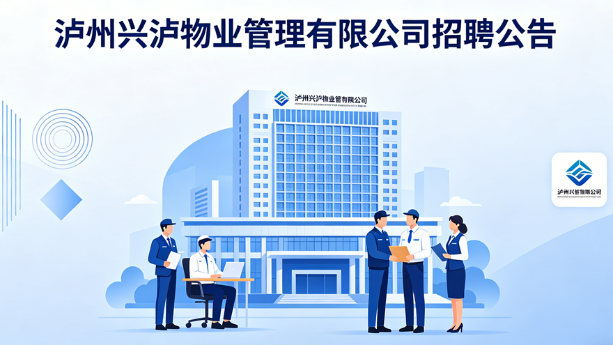 泸州兴泸物业管理有限公司招聘公告